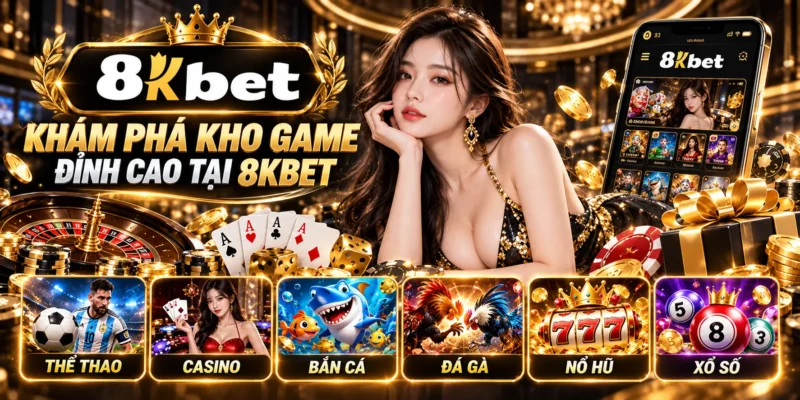 Khám Phá Kho Game Đỉnh Cao Tại 8KBET